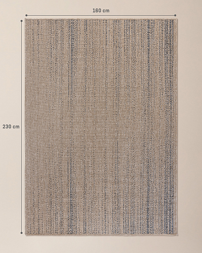 Ковер Melanee 160x230 см. - бежевый / черный
