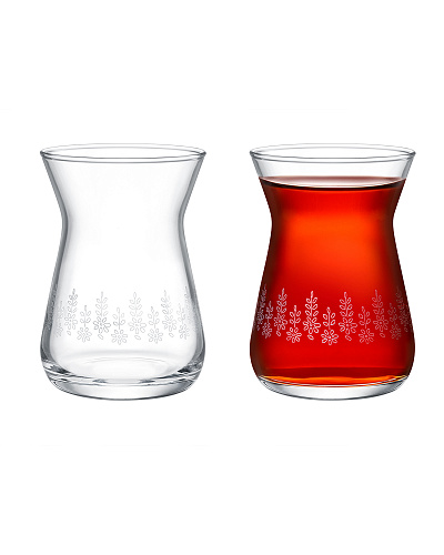 Набор стеклянных чашек Francessa-Daisy из 6 шт., 132 мл