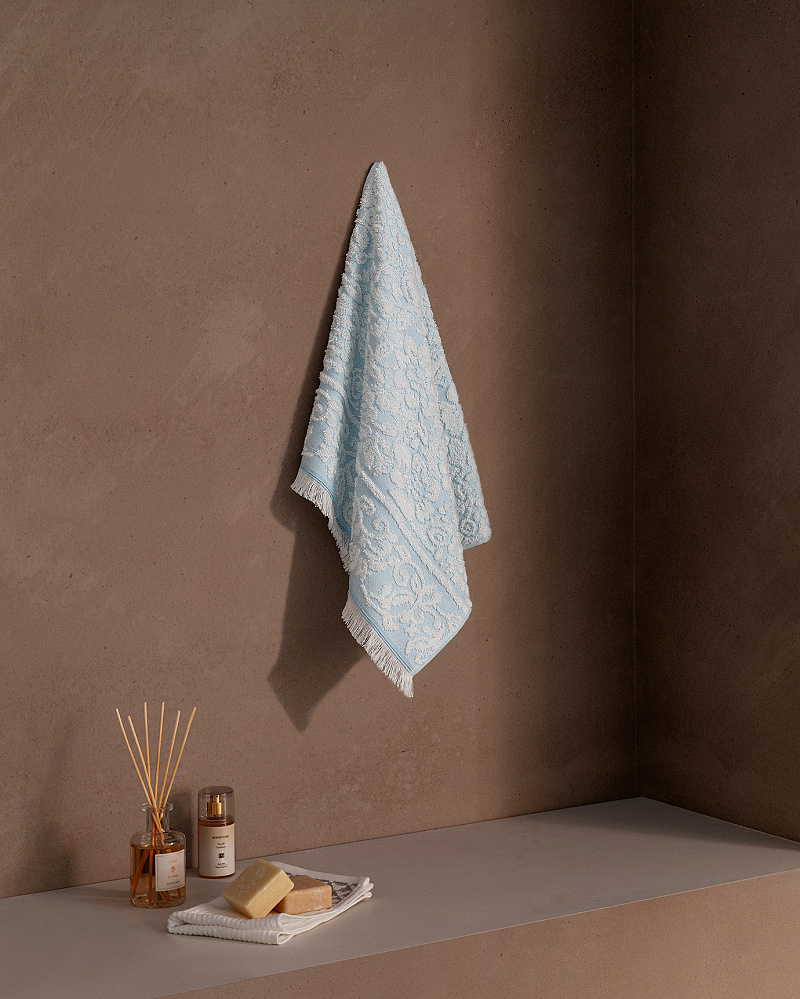 Полотенце для лица Maynard 50x70см - голубое