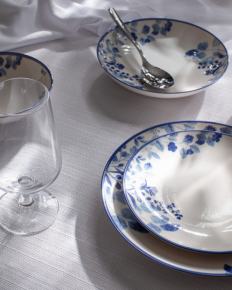 Столовый сервиз Andela из 24 предметов, - фарфор