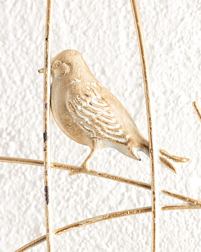 Декор настенный Gala 52x45x5,5 см. - золотистый