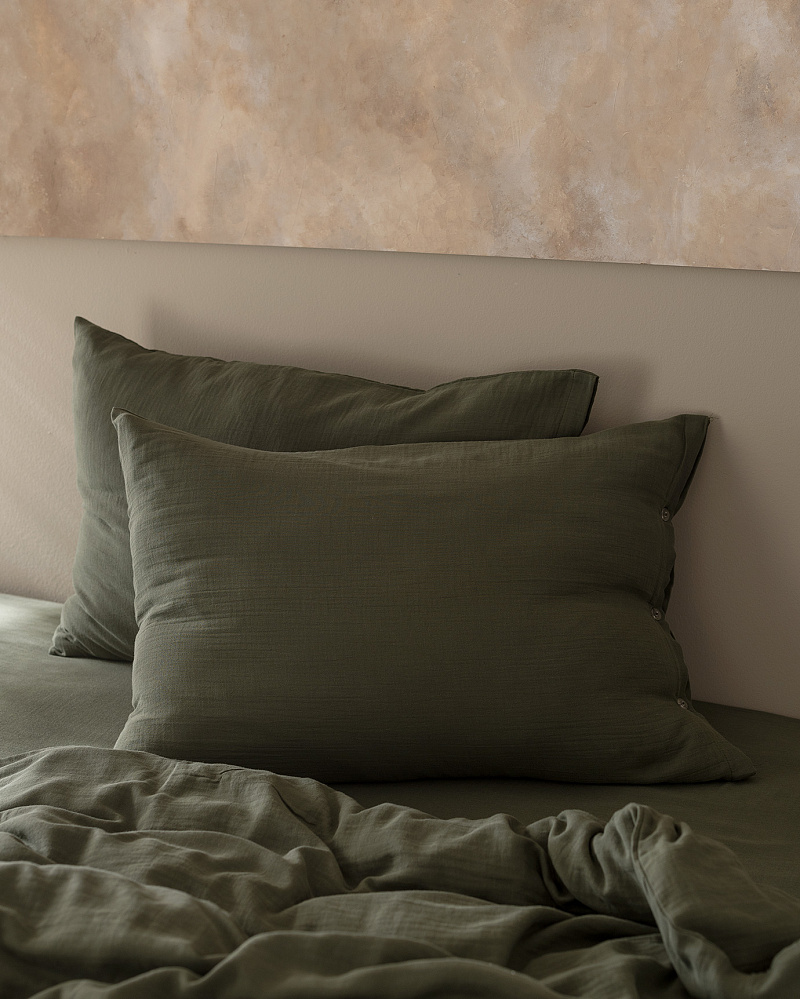 Комплект постельного белья двуспальный Marla Muslin 160x200 см, хлопок