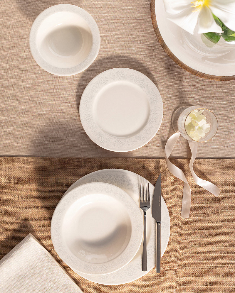 Столовый сервиз Histoire из 24 предметов, фарфор