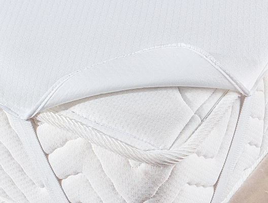 Наматрасник Flore Fitted 100x200 см. - белый