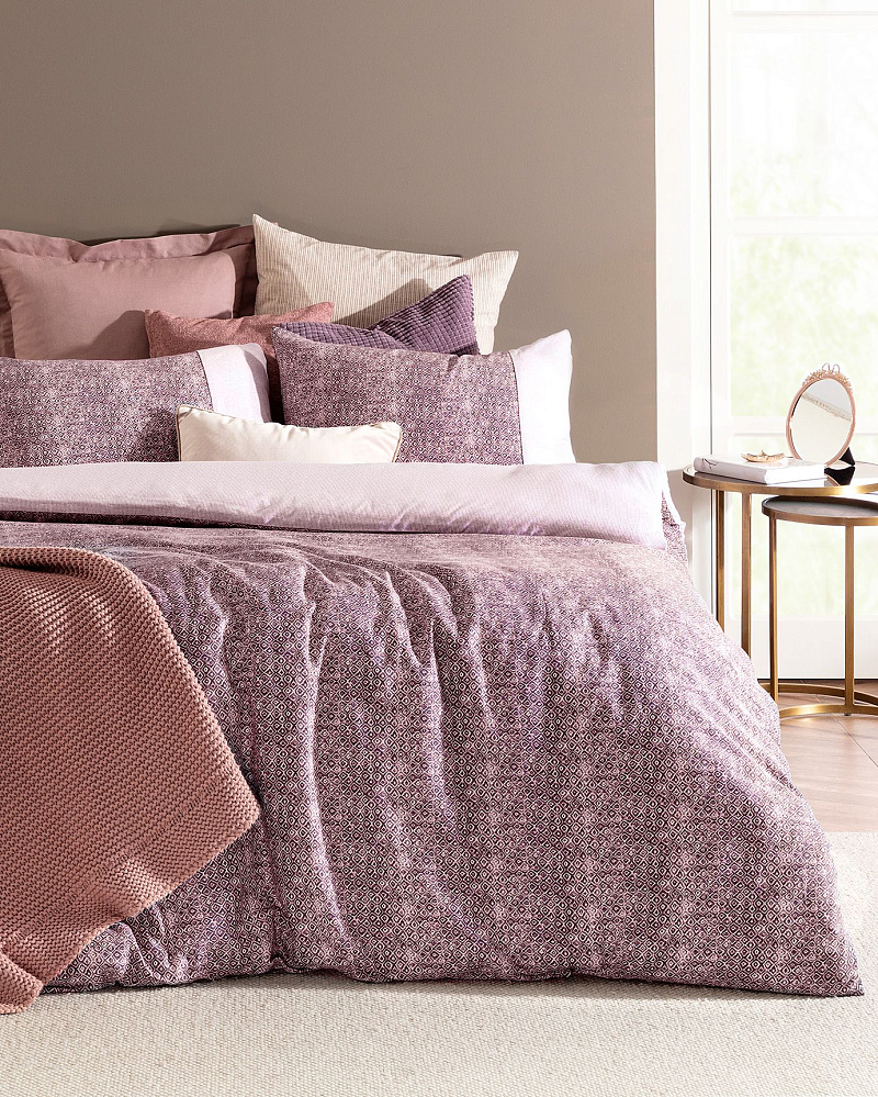 Комплект постельного белья двуспальный Diane Madame Coco Crep 240x260 см, хлопок