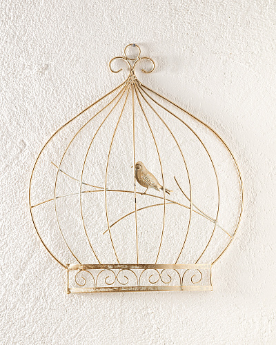 Декор настенный Gala 52x45x5,5 см. - золотистый