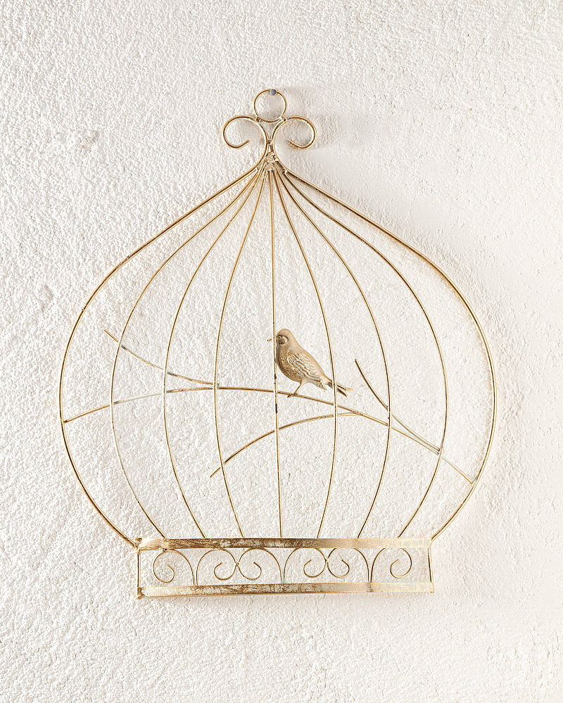 Декор настенный Gala 52x45x5,5 см. - золотистый