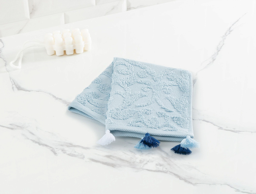 Полотенце для рук Giverny 30x40см - голубое