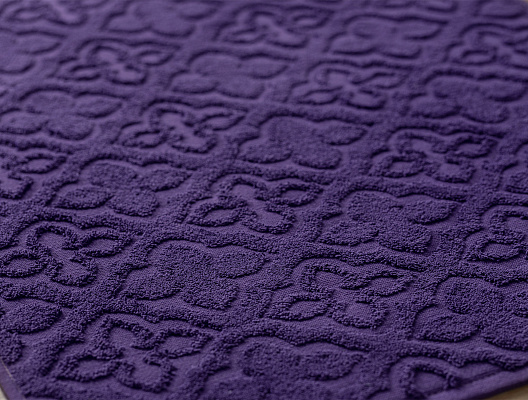 Полотенце для ног Berthe 50x70 см. - фиолетовое