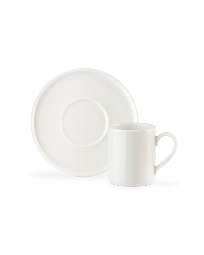 Кофейный набор Dory из 12 шт., 110 мл. - белый