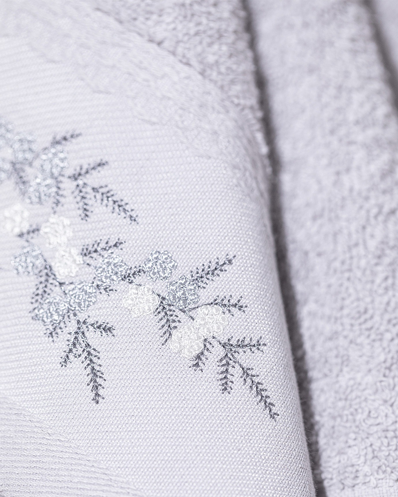 Полотенце для лица Pansy 50x76 см. - серое