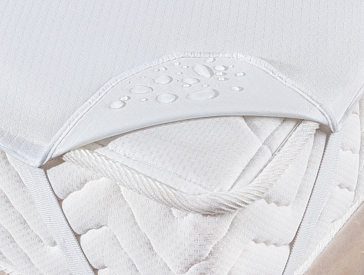 Наматрасник Flore Fitted 100x200 см. - белый