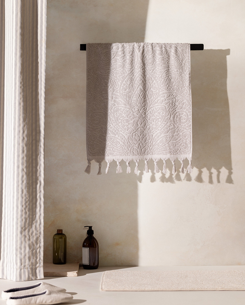 Полотенце для лица Bernay 50x76 см. - серое