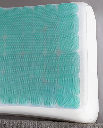 Подушка Moonlit Visco Lux с охлаждающим эффектом 60x40x14 см. - вискоэластик
