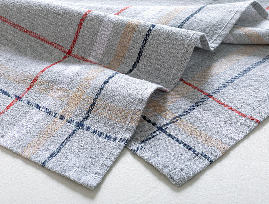 Комплект кухонных полотенец Brigitte из 2 шт., 40x60 см. - серый