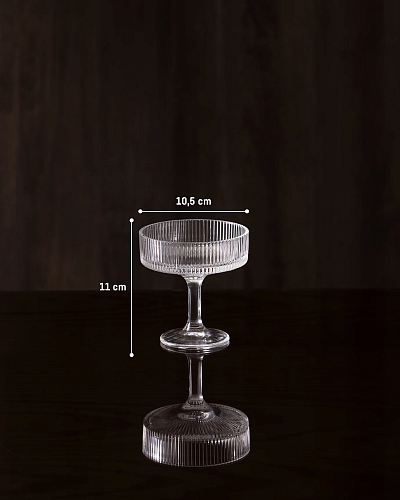 Набор креманок Paris из 2 штук, 150 мл, - стекло