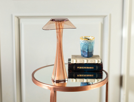 Светильник сенсорный Valognes - медный. Размер:16*16*29,3см.