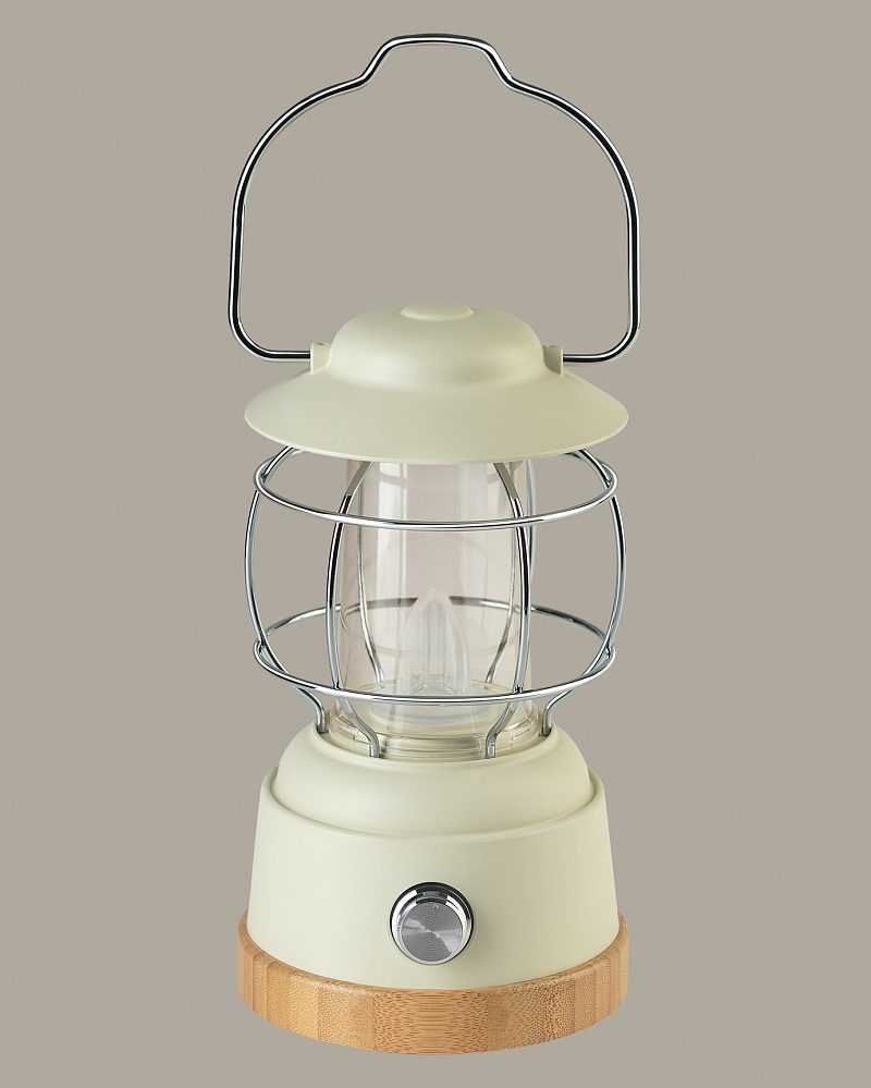 Абажур Klina Touch 12x30,5 см. - светло-салатовый