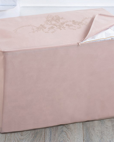 Сумка для хранения Flower 74x46x46 см. - пудровая