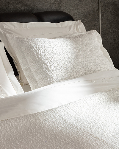 Подарочный комплект постельного белья евро Milanes 260x280 см с покрывалом, хлопок