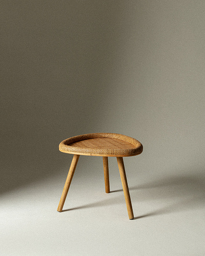 Журнальный столик Belda 53x46x39 см, ротанг