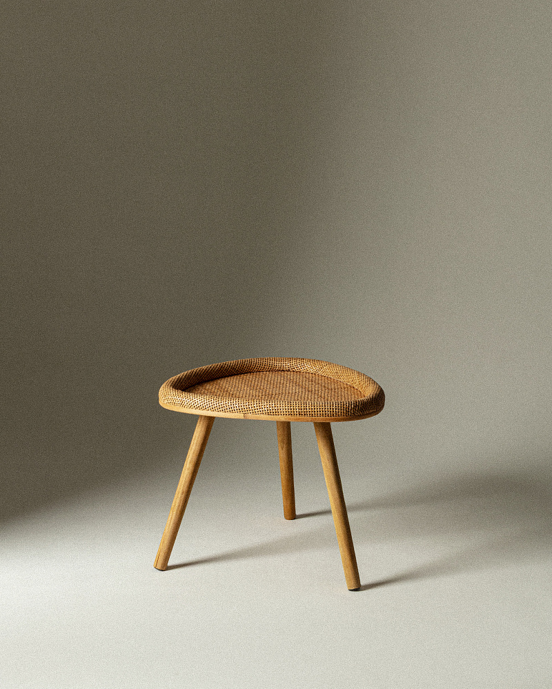 Журнальный столик Belda 53x46x39 см, ротанг