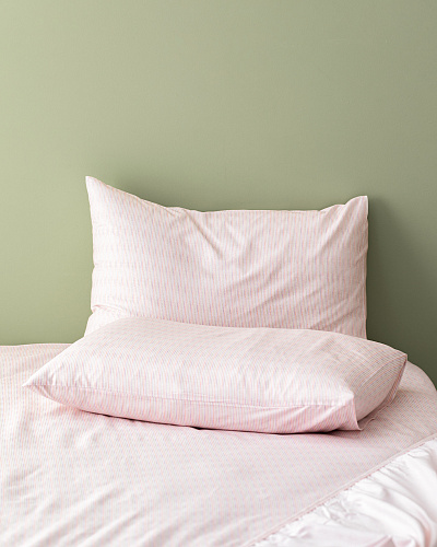 Комплект постельного белья евро Carlo с простыней и 2 наволочками 180x200 см, хлопок