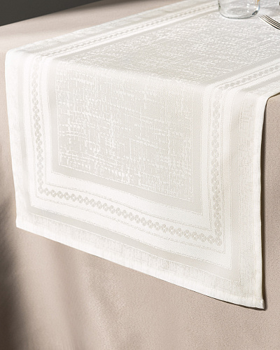 Дорожка на стол Livron 45x160 см. - экрю