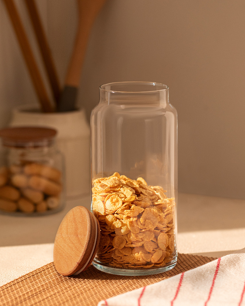 Банка Florence 1400 мл. - прозрачная