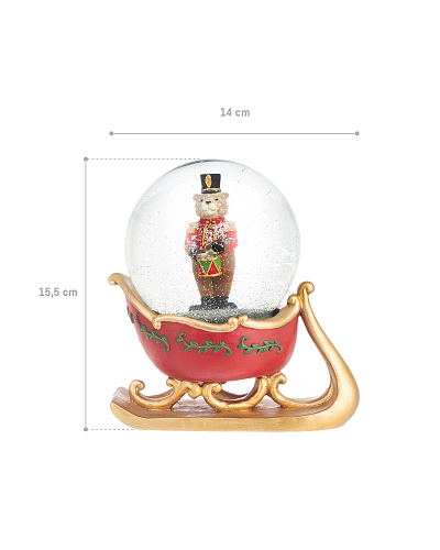 Снежный шар Bienaimee 14x10x15,5 см, стекло