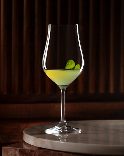 Набор хрустальных бокалов для вина Mathilda из 4 шт., 350 мл. 