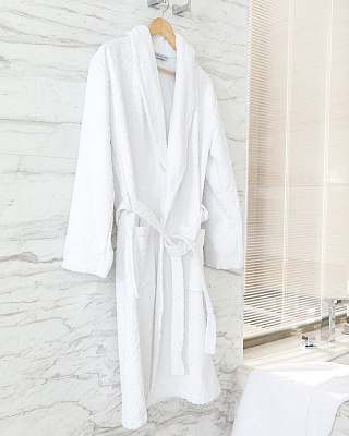 Халат унисекс Chance Hotel Collection L-XL р. - белый