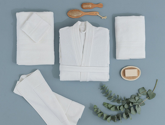 Полотенце для ног Piano 50x70см - белое