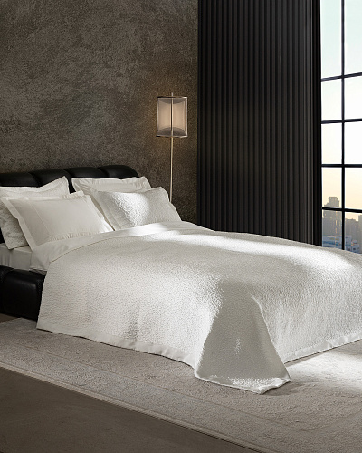 Подарочный комплект постельного белья евро Milanes 260x280 см с покрывалом, хлопок