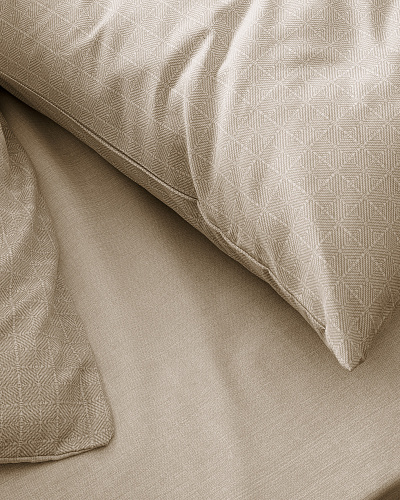 Комплект постельного белья семейный Odette с 2 пододеяльниками 240x260 см, хлопок