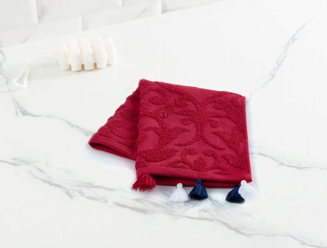 Полотенце для рук Giverny 30x40см - красное