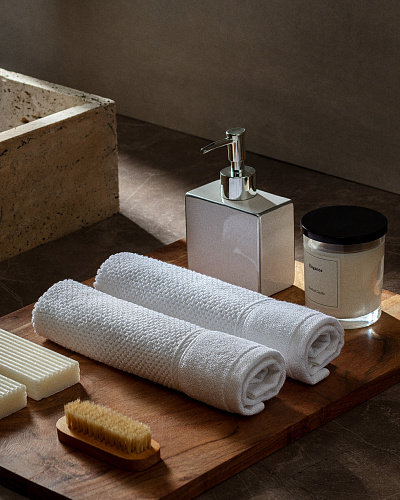 Набор полотенец для рук Riz жаккардовый 30x46 см, хлопок