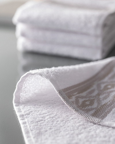 Набор полотенец для рук Daine из 4 шт., 30x45 см. - белый