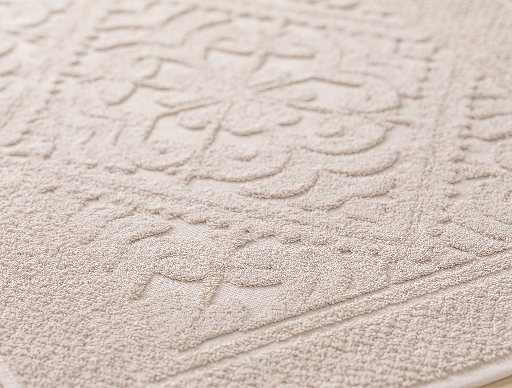 Полотенце для ног Mathilda 50x70см - коричневое