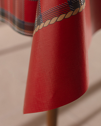 Скатерть Andray 140x140 см. - красная