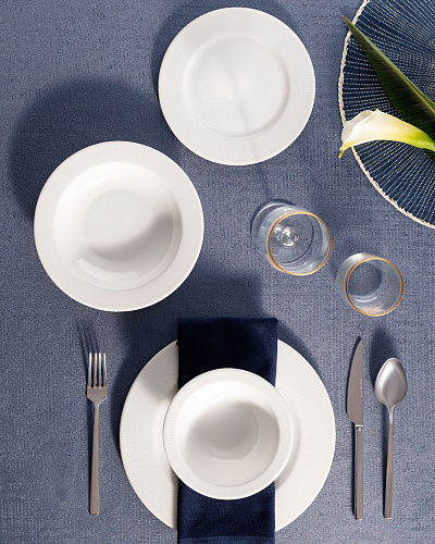 Столовый сервиз Claire из 24 предметов, фарфор