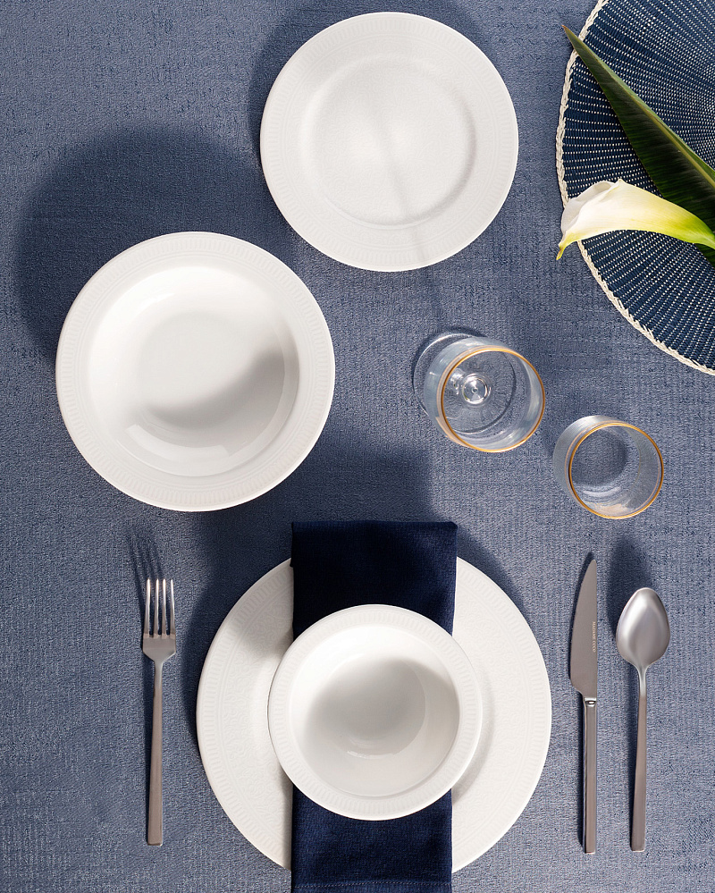 Столовый сервиз Claire из 24 предметов, фарфор