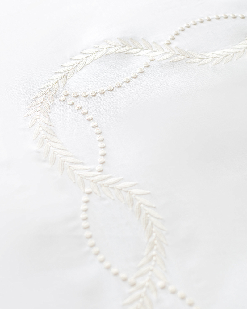 Комплект постельного белья двуспальный Marguerite с 2 пододеяльниками и 4 наволочками 240x260 см, хлопок