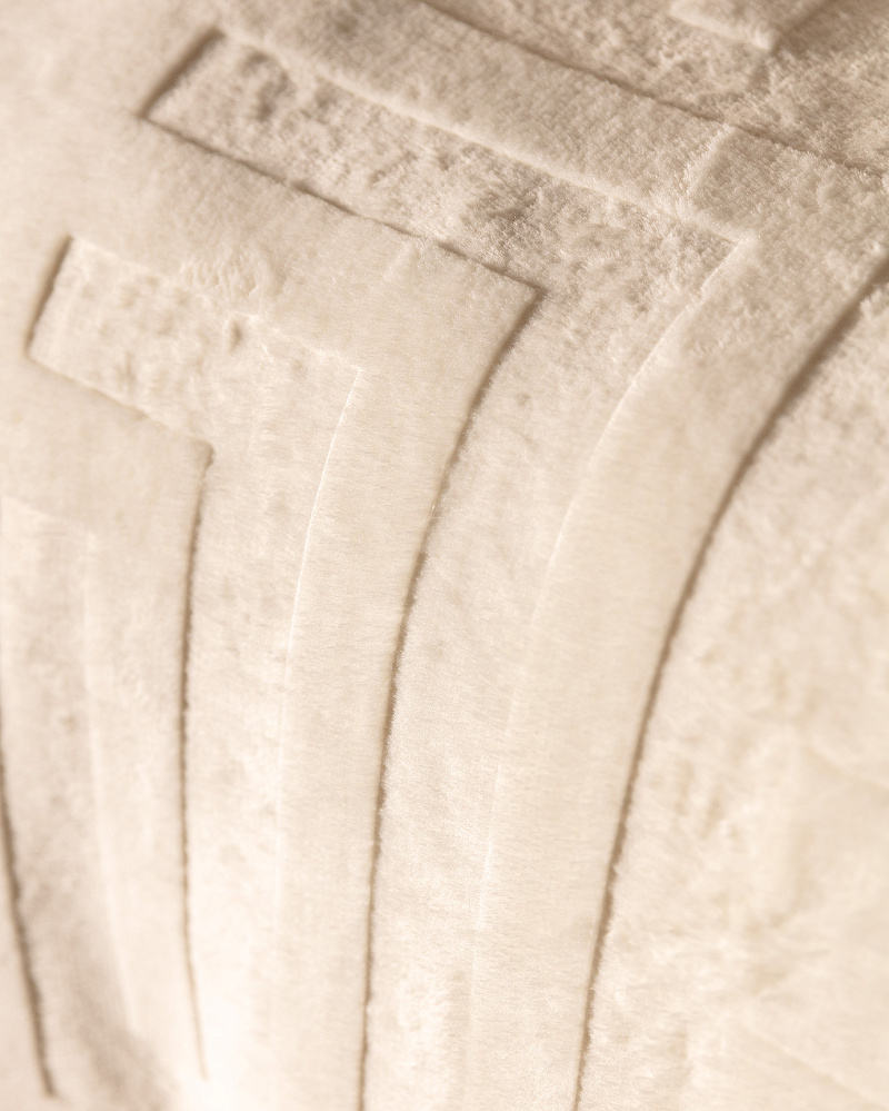 Плед Clementine 220x240 см. - экрю