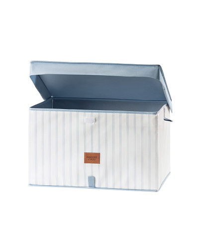 Органайзер для хранения с крышкой Nuage с принтом 48,5x38x30 см. 