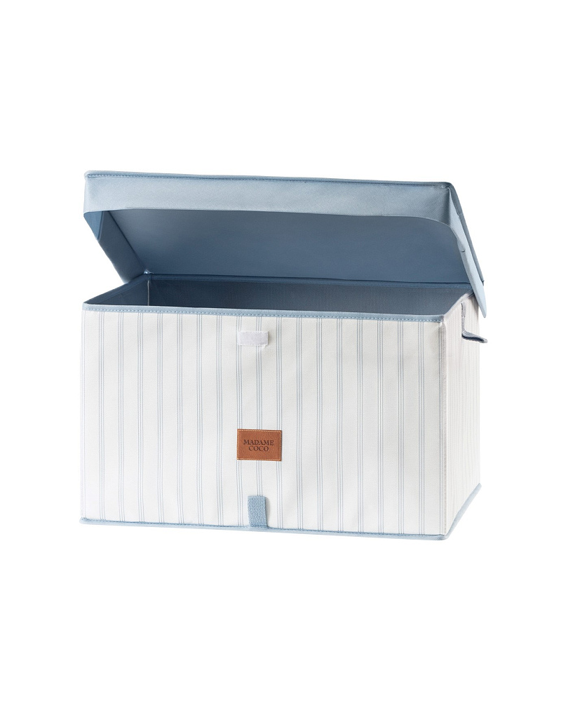 Органайзер для хранения с крышкой Nuage с принтом 48,5x38x30 см. 