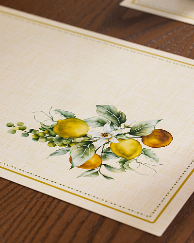 Набор сервировочных ковриков Montana из 4 шт., 42x29 см. - полиэстер