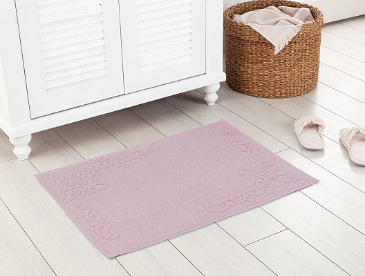 Полотенце для ног Orlena 50x70см - светло-сливовый