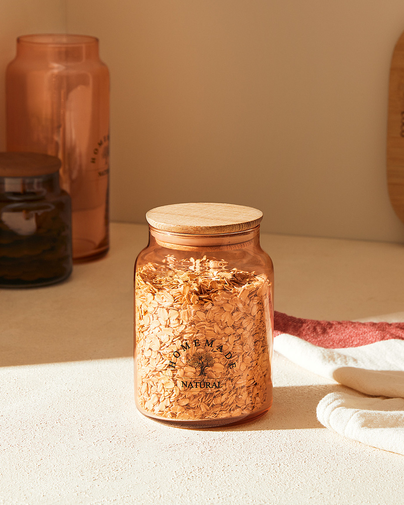 Банка Florence Colore 890 мл. - стекло