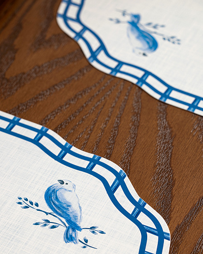 Набор сервировочных ковриков Davin 42x29 см. - полиэстер